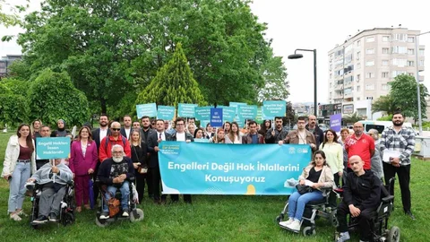 Nilüfer’de Erişilebilirlik İçin Yürüyüş Düzenlendi