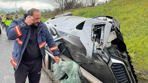Bolu Dörtdivan'da Trafik Kazası