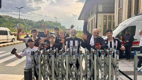 Beşiktaş Rize'ye Geldi