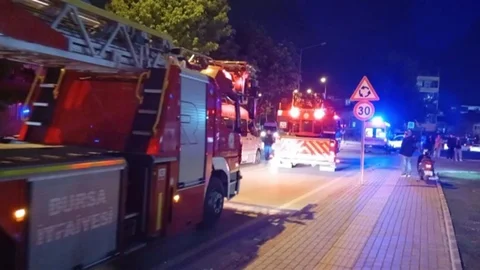 Bursa'da Sporcu Kamp Merkezinde Yangın