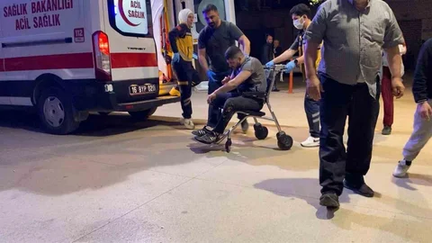 İnegöl'de Zincirleme Trafik Kazası