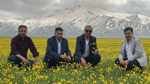 Yüksekova'da Bahar ve Kış Bir Arada