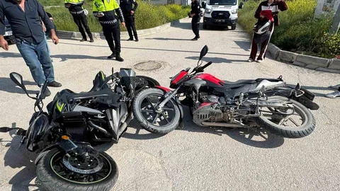 Bilecik'te Motosiklet Kazası