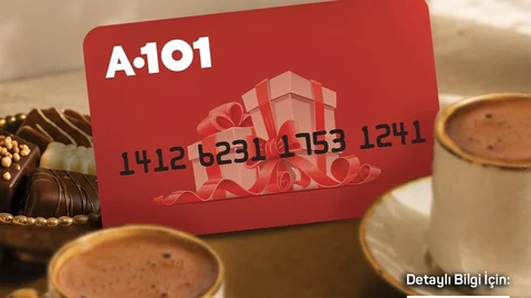 A101 Bayram İçin Hediye Kartı Uygulaması