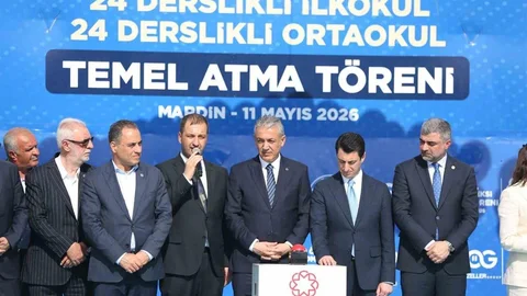 Nusaybin'de Eğitim Kompleksi Temel Atıldı