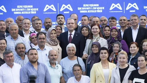 Mersin'de Tarımsal Destek Töreni