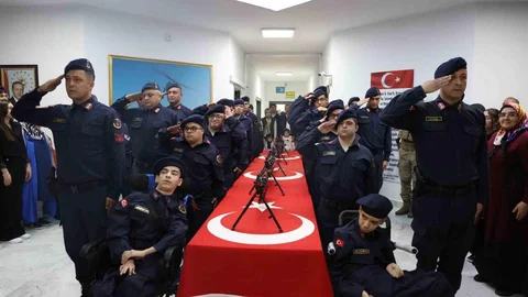 Özel İhtiyaçlı Gençler İçin Askerlik Töreni