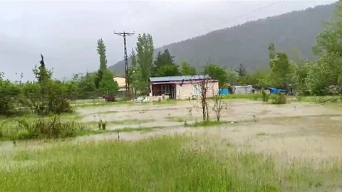 Kelkitçayı Taştı, Tarım Arazileri Zarar Gördü