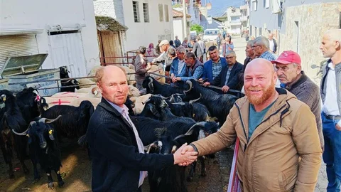 Bozdoğan Yazıkent'te Kurban Pazarı Hareketlendi