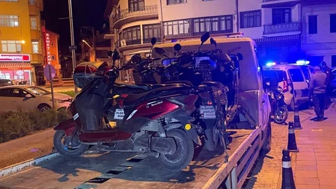 Akşehir'de Motosiklet Denetimi Artırıldı