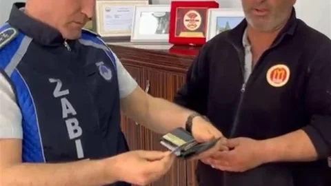 Bilecik'te Temizlik Görevlisi Duyarlılığı