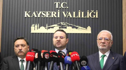 Kayseri'de Adalet Bakanı Açıklamalarda Bulundu