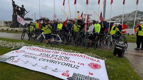 Samsun'dan Ankara'ya Bisikletli Eylem