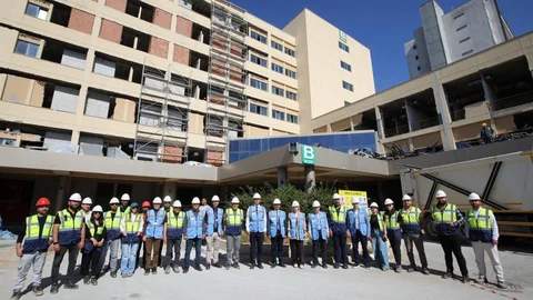 Akdeniz Üniversitesi Hastanesi yeni inşaatı yüzde 30 tamamlandı
