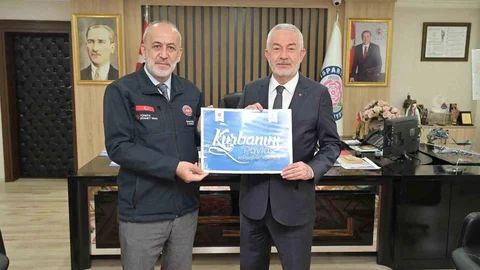 Isparta'da Kurban Bağışı Yapıldı