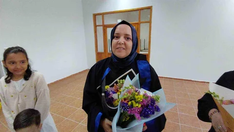 Bolu'da 3 Çocuk Annesi Kadın Başarıya İmza Attı