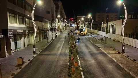 Karabük'te Caddeler Yenileniyor