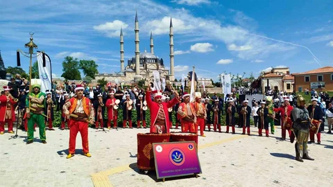 Edirne'de Fetih Coşkusu Yaşandı