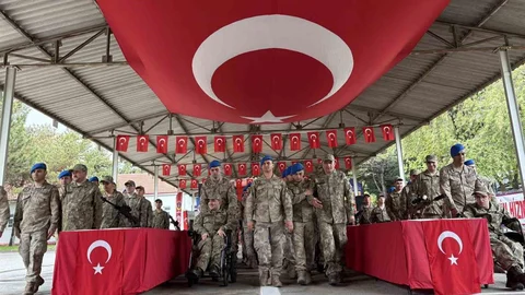 Özel Bireyler Askerlik Yemin Töreni Gerçekleştirdi