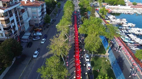 Tekirdağ’da Gençlik Yürüyüşü Düzenlendi
