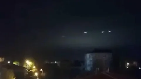 Sakarya'da Gece Beliren Işıklar