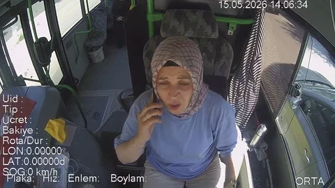 Bursa'da Halk Otobüsünde Fenalaşma Olayı