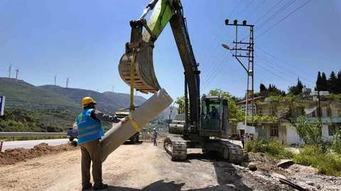 Samandağ’da Altyapı Yatırımı İlerliyor