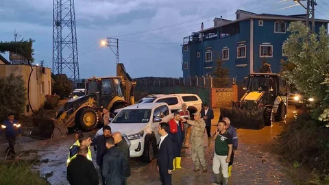Hatay'da Yağışa Hızlı Müdahale