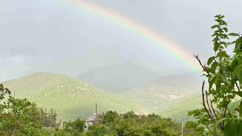 Elazığ'da Gökkuşağı Görsel Şöleni
