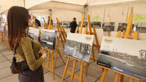 Eski Samsun Fotoğrafları Ziyaretçileri Ağırladı