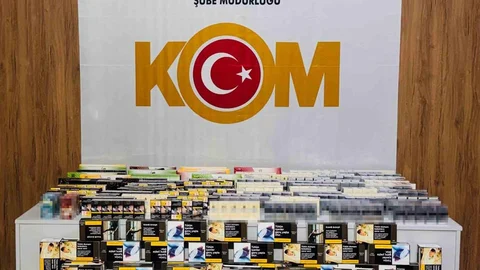 Samsun'da Kaçak Tütün Operasyonu