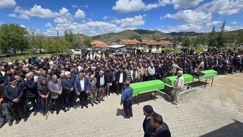 Yozgat’ta Kazada Hayatını Kaybedenler Defnedildi