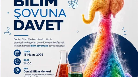 Denizli'de Bilim Şovu Etkinliği
