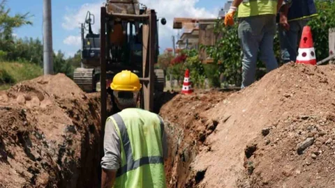 Fethiye'de Kanalizasyon Çalışmaları Başladı