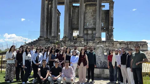 Hisarcık MYO Öğrencileri Aizanoi'yi Ziyaret Etti