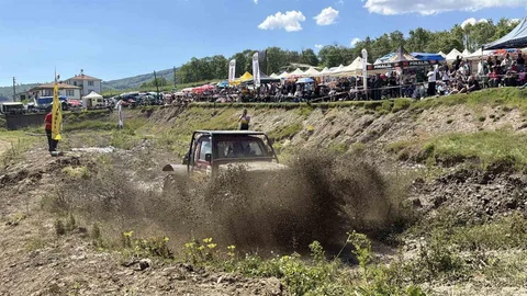 Düzce'de Off-Road Heyecanı Yaşandı