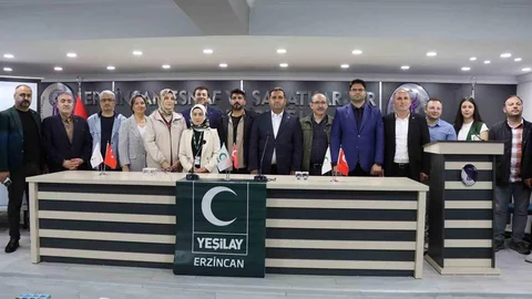 Yeşilay Erzincan Genel Kurulu Tamamlandı