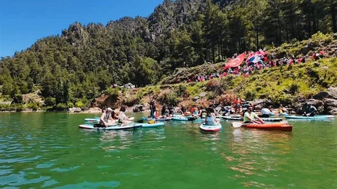 Burdur'da Doğa ve Su Sporları Etkinliği