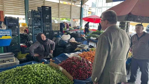 Denizli'de Pazar Esnafı Buluşması