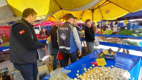 Bolu'da Pazar Denetimi Yapıldı