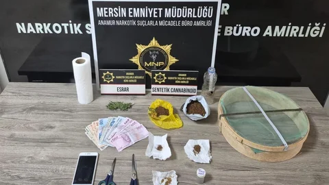 Uyuşturucu Taciri Anamur'da Yakalandı