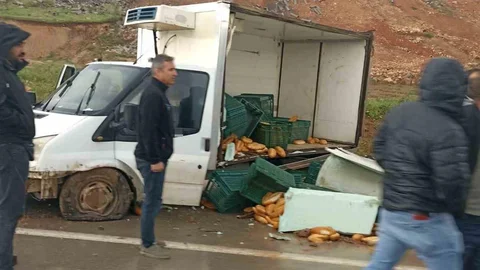 Siirt'te Kamyonet Kazası