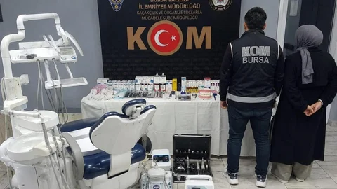 Bursa'da Sahte Diş Muayenesi Baskını