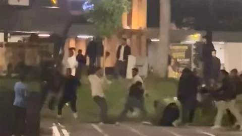 Elazığ'da Kavga Kameralara Yansıdı
