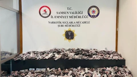 Samsun'da Uyuşturucu Operasyonu