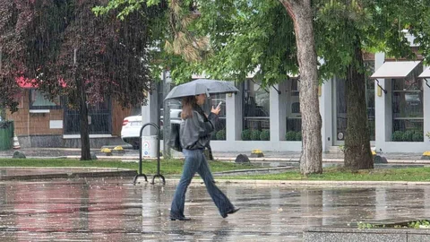 Düzce'de Sağanak Yağış Uyarısı