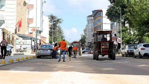Bilecik'te Çim Biçme ve İlaçlama Çalışmaları