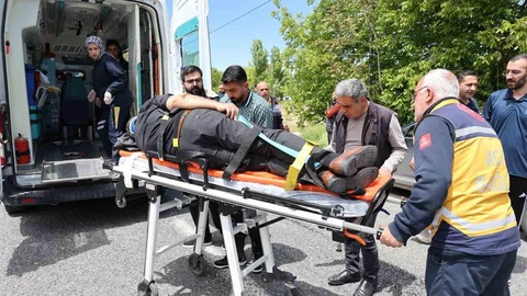 Elazığ'da Trafik Kazası Yaşandı