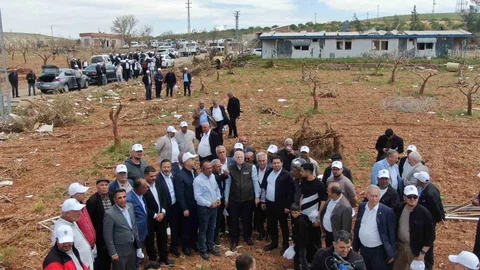 Gaziantep'te Çiftçilere Ziyaret Gerçekleştirildi