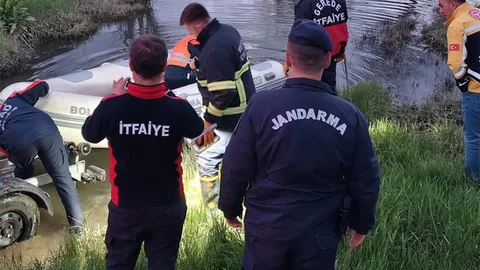 Bolu’da Mahsur Kalan Çiftçi Kurtarıldı